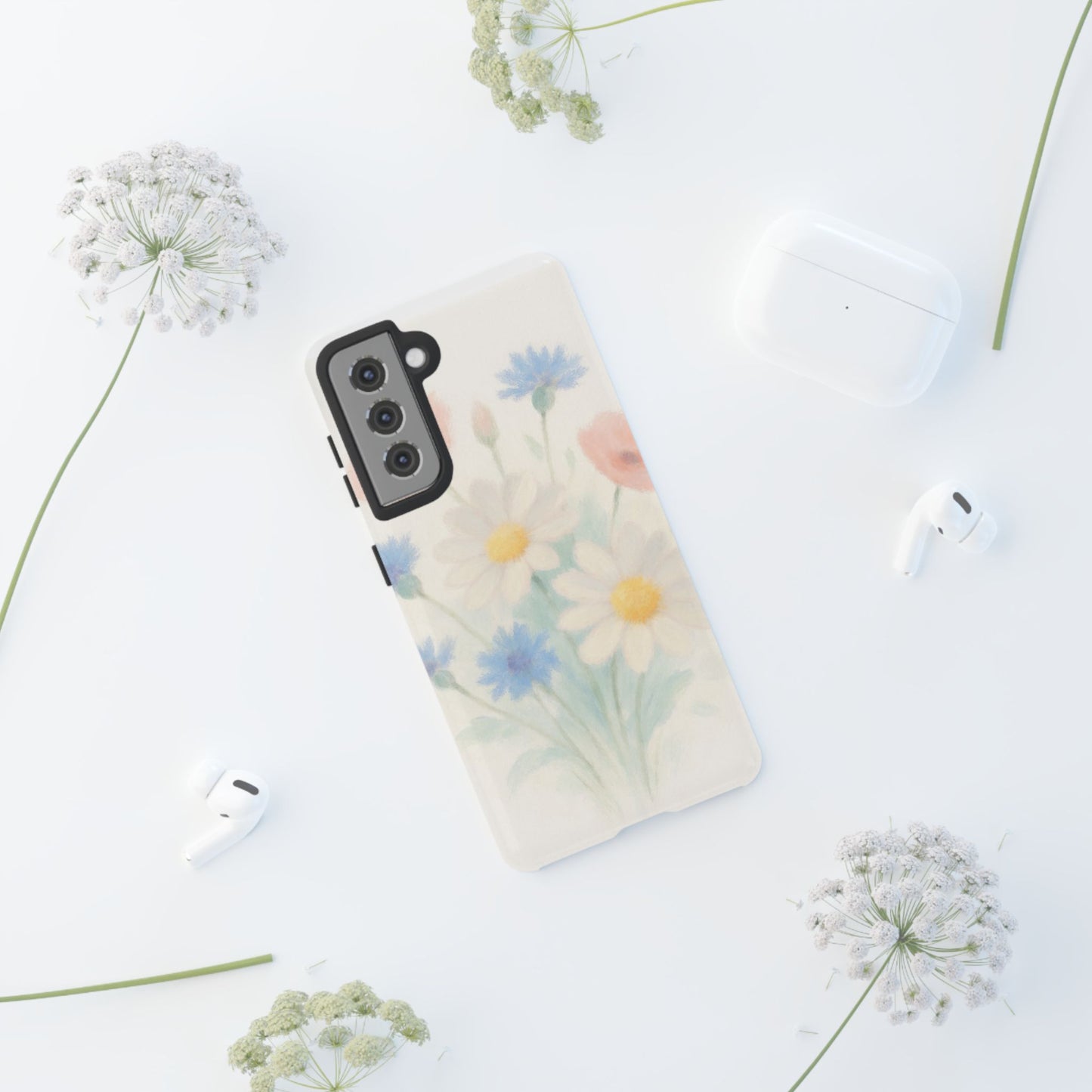 iPhone and Samsung Flower Phone Case