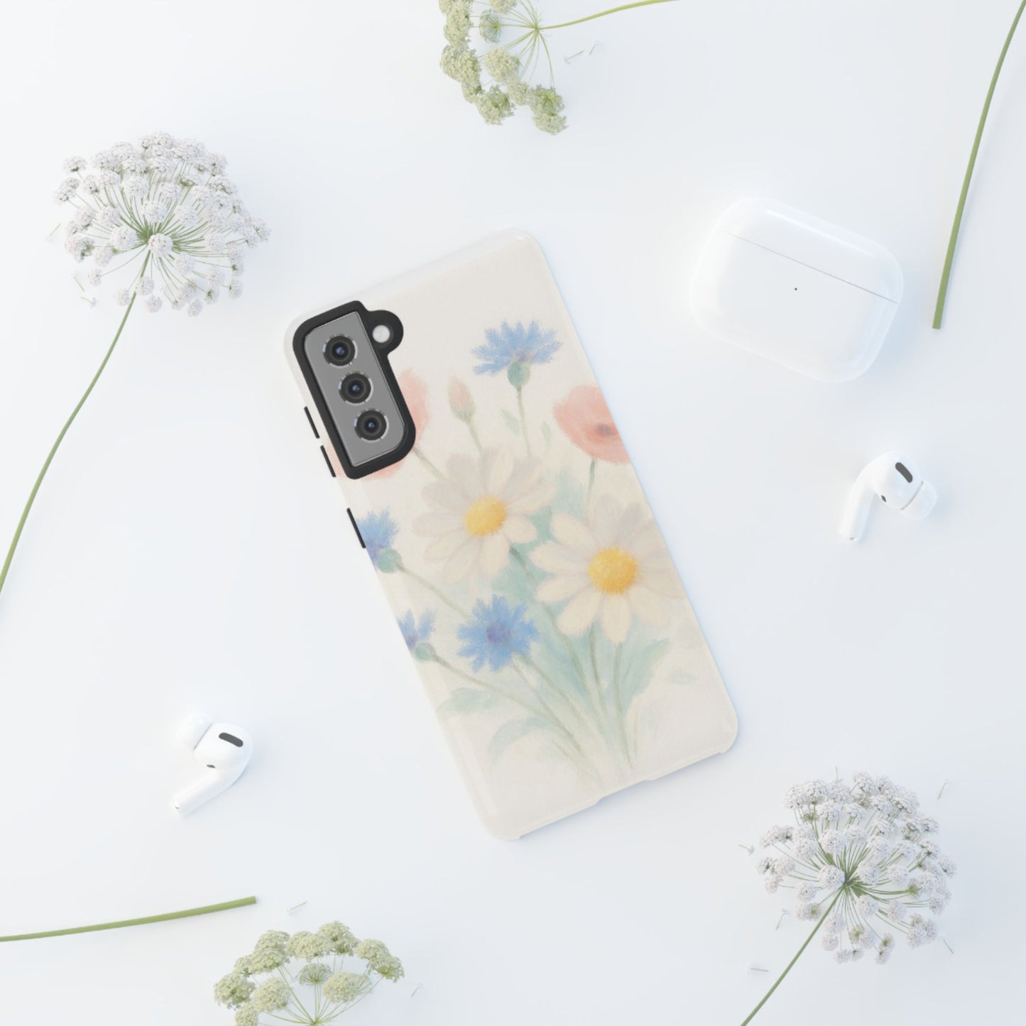 iPhone and Samsung Flower Phone Case