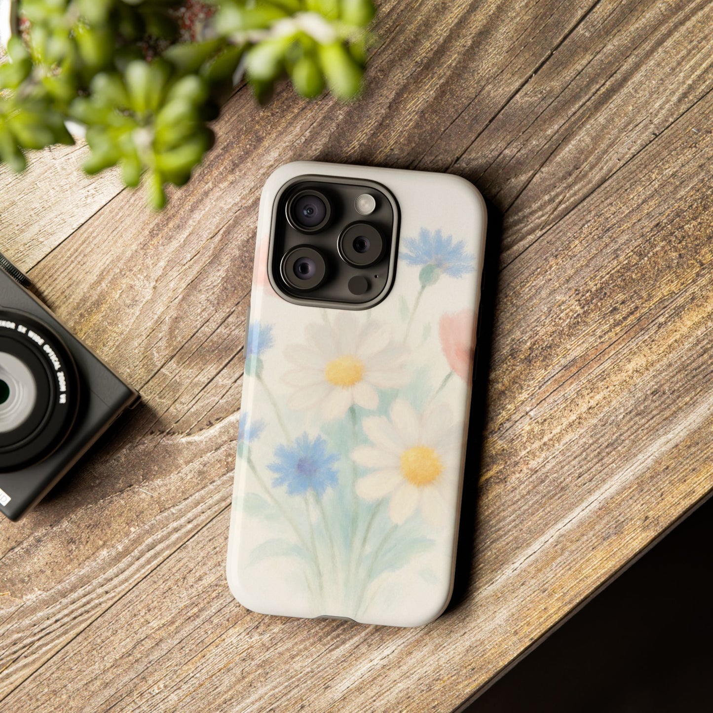 iPhone and Samsung Flower Phone Case