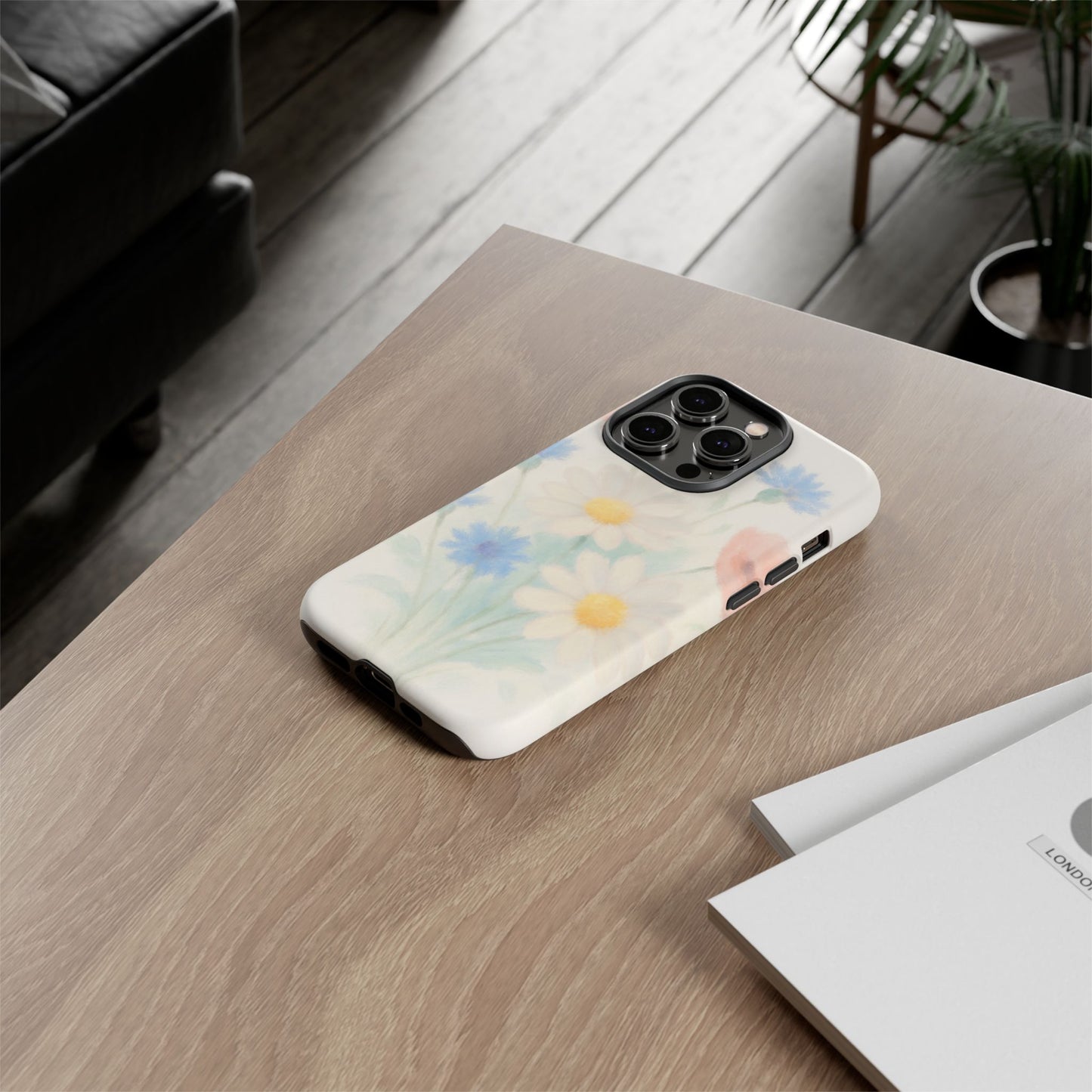 iPhone and Samsung Flower Phone Case