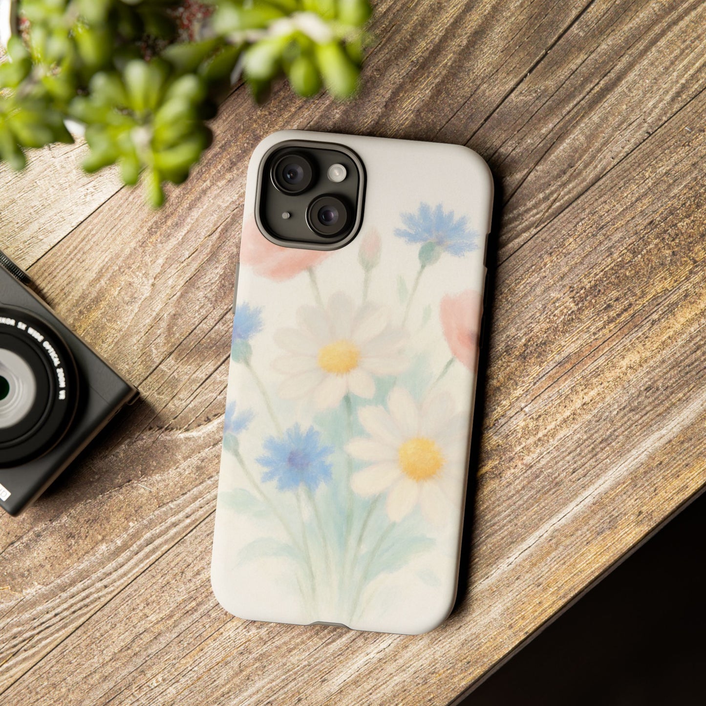 iPhone and Samsung Flower Phone Case