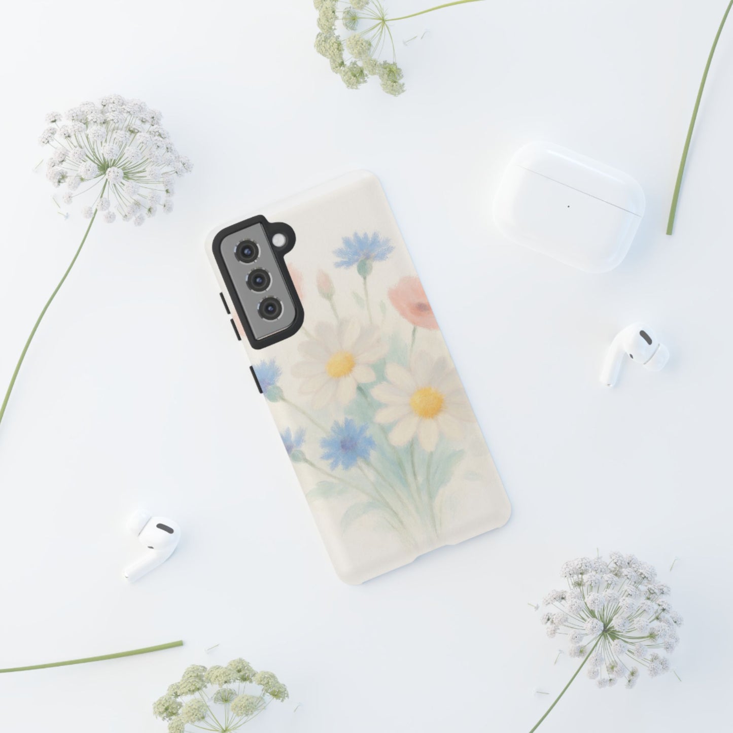 iPhone and Samsung Flower Phone Case